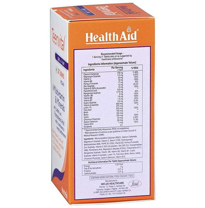 Healthaid Teenvital Multivitamin & Minerals Tablet