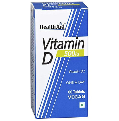 Healthaid Vitamin D 500IU Tablet - Classic Derma