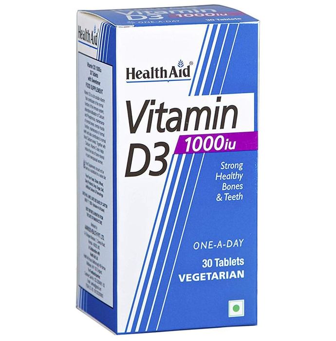 Healthaid Vitamin D3 1000IU Tablet - Classic Derma