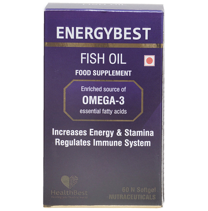 HealthBest Energybest Fish Oil Softgel - Classic Derma