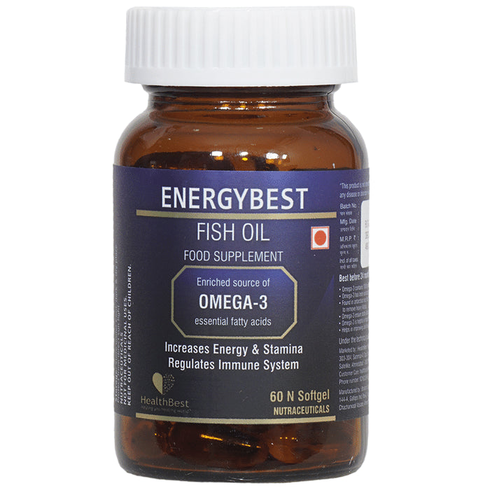HealthBest Energybest Fish Oil Softgel
