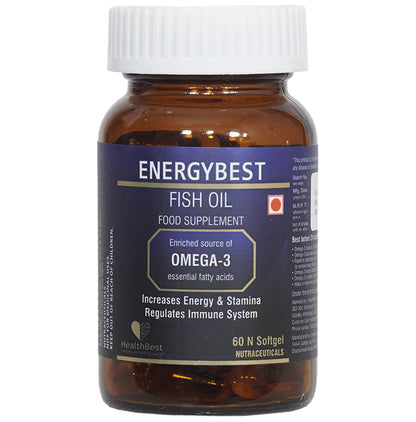 HealthBest Energybest Fish Oil Softgel