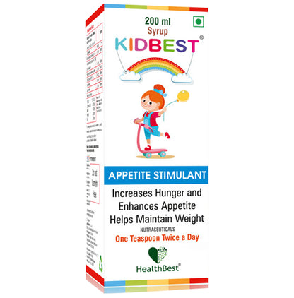 HealthBest Kidbest Appetite Stimulant | For Hunger & Weight Management | Syrup - Classic Derma