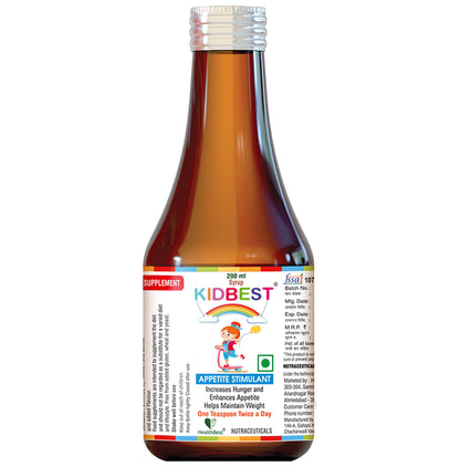 HealthBest Kidbest Appetite Stimulant | For Hunger & Weight Management | Syrup
