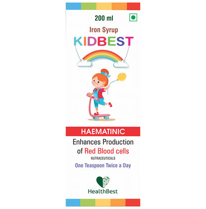 HealthBest Kidbest Iron Syrup - Classic Derma