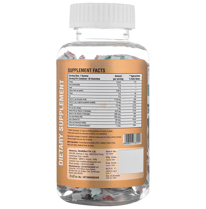 HealthBest LookBest Hair Nail Skin Gummies