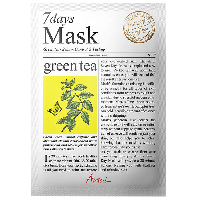 Ariul 7 Days Mask (23gm Each) Tea Tree - Classic Derma