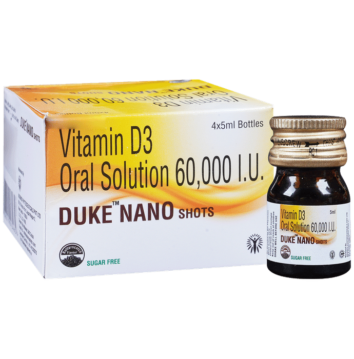 Duke Nano Oral Solution Butterscotch Sugar Free - Classic Derma