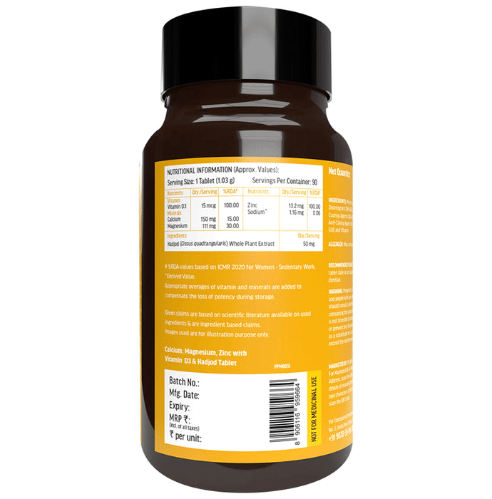 Healthkart HK Vitals Calcium + Vitamin D3 Tablet