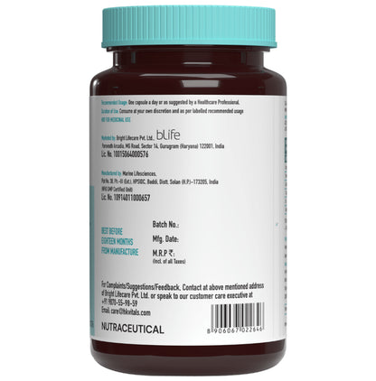 Healthkart HK Vitals CLA (Conjugated Linoleic Acid) 1000mg for Metabolism | Soft Gelatin Capsule