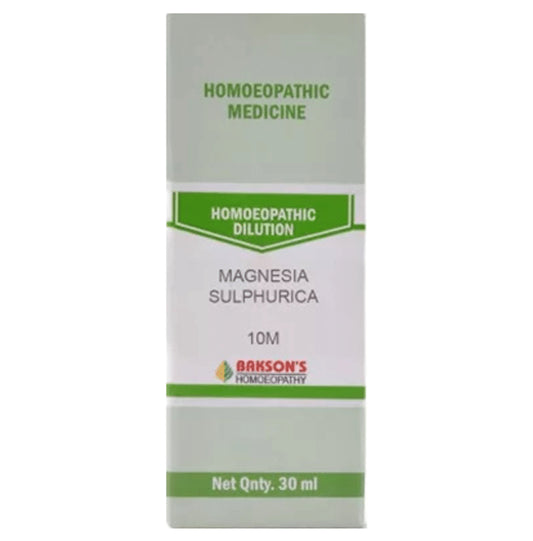 Bakson's Homeopathy Magnesia Sulphurica Dilution 10M - Classic Derma
