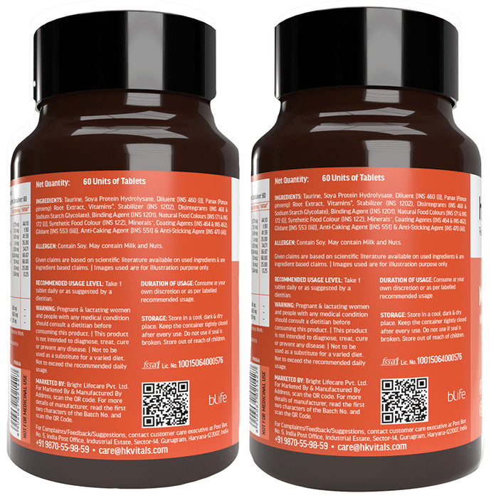 Healthkart HK Vitals Multivitamin with Zinc and Vitamin CTablet (60 Each)