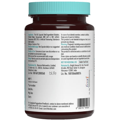 Healthkart HK Vitals Triple Strength Fish Oil Soft Gelatin Capsule