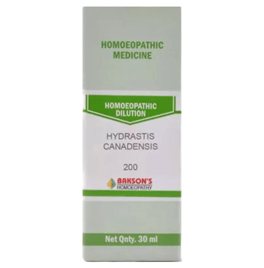 Bakson's Homeopathy Hydrastis Canadensis Dilution 200 - Classic Derma