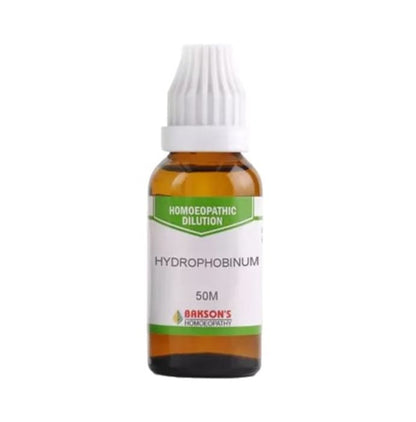 Bakson's Homeopathy Hydrophobinum Dilution 50M