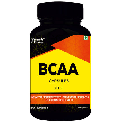 HealthVit BCAA 2:1:1 1000mg Capsule - Classic Derma