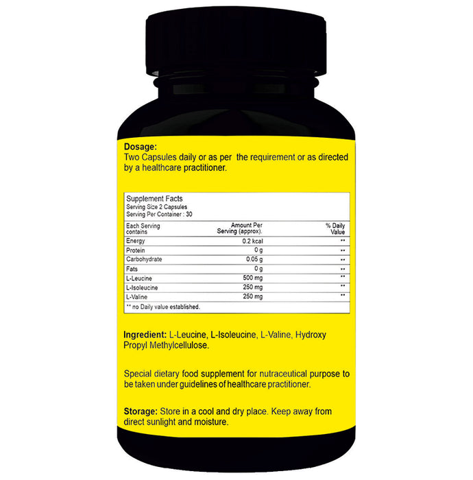HealthVit BCAA 2:1:1 1000mg Capsule