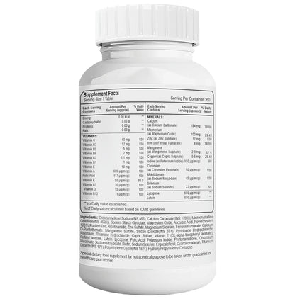 HealthVit Centivan Men 50+ Multivitamin & Multimineral Tablet