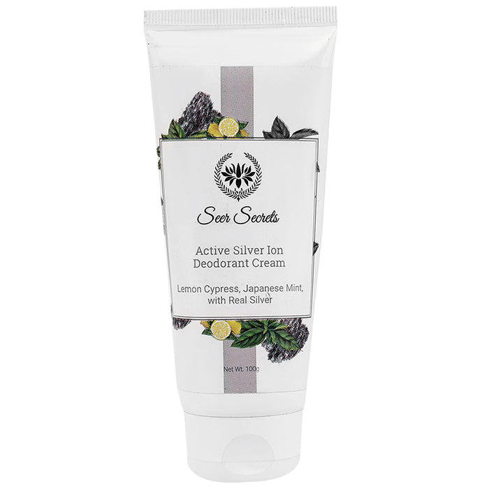 Seer Secrets Active Silver Ion Deodorant Cream - Classic Derma