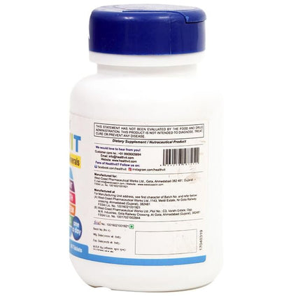 HealthVit Mulvit Multivitamins, Minerals & Antioxidants | For Skin, Eyes, Bones, Heart & Immunity | Tablet
