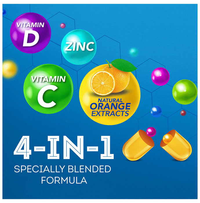 Vicks ImmunoCold Daily Multivitamin with Zinc for Immunity | Fights Cough & Cold | Tablet