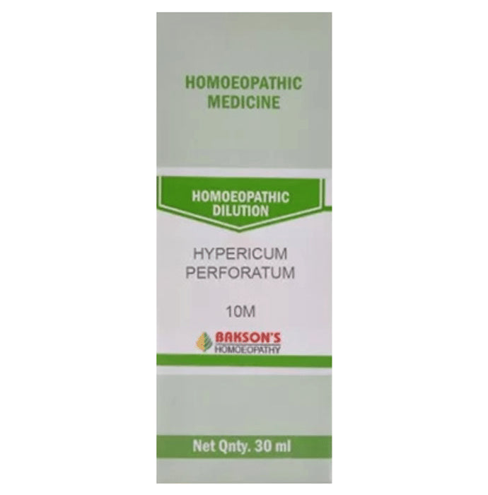 Bakson's Homeopathy Hypericum Perforatum Dilution 10M - Classic Derma