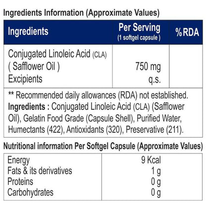 HealthXP CLA Softgel Capsules
