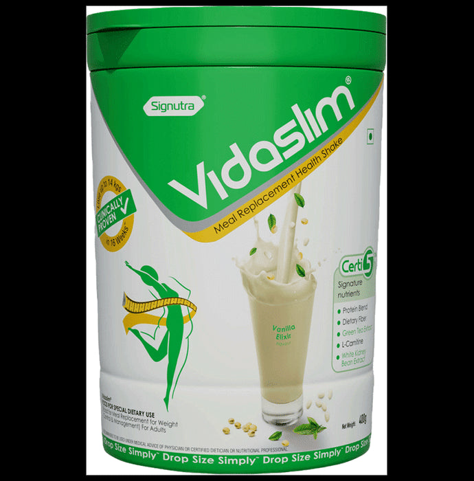 Vidaslim Meal Replacement for Weight Management Powder Vanilla Elixir - Classic Derma