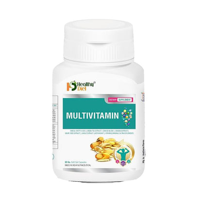 Healthy Diet Multivitamin Soft Gel Capsule - Classic Derma