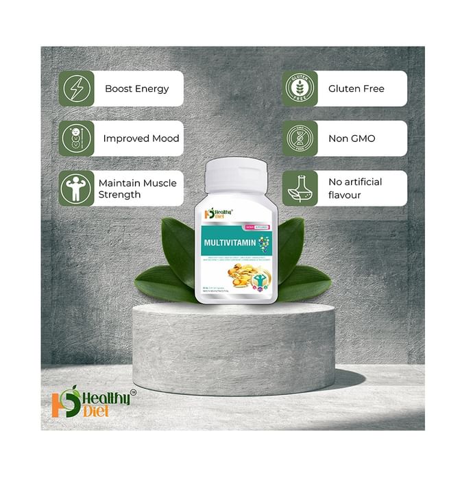 Healthy Diet Multivitamin Soft Gel Capsule