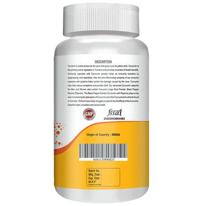 Healthy Nutrition Turmeric Curcumin Capsule (90 Each)