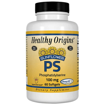 Healthy Origins Sunflower Ps-Phosphatidylserine 100mg Softgel - Classic Derma