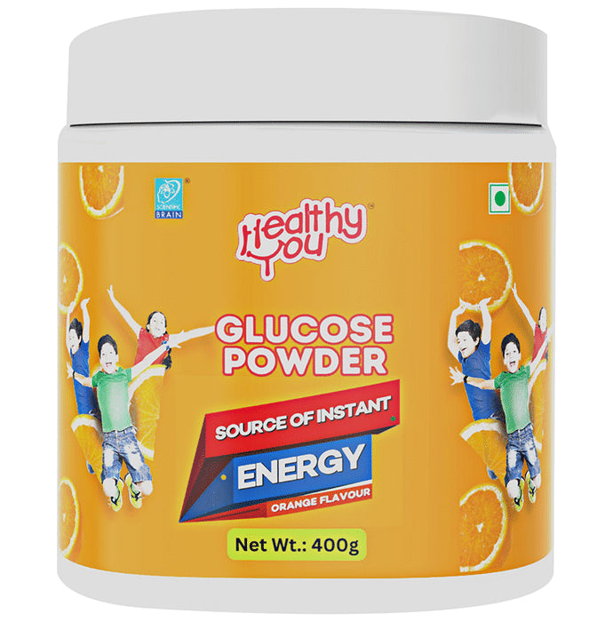 Healthy You Glucose Instant Drink with Vitamin C Orange Powder - Classic Derma