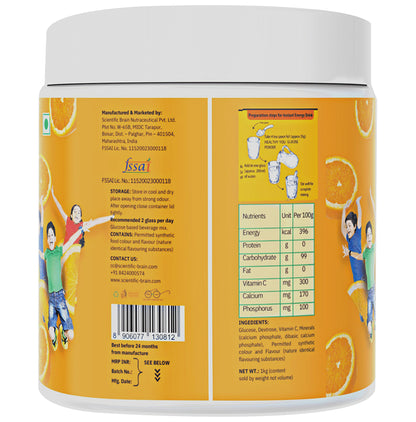 Healthy You Glucose Instant Drink with Vitamin C Orange Powder