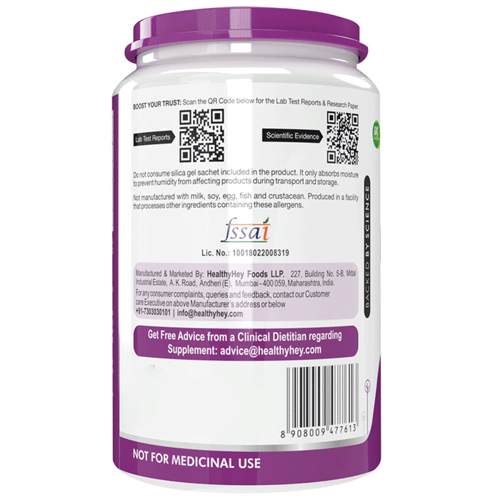 HealthyHey Acetyl L-Carnitine (ALCAR) Vegetable Capsule