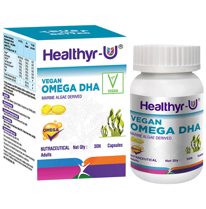 Healthyr-U Vegan Omega DHA Capsule