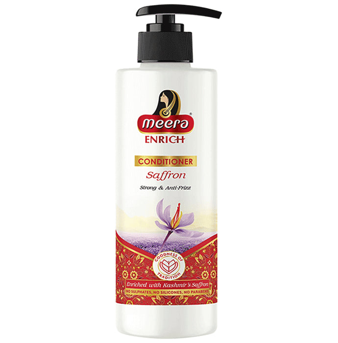 Meera Enrich Strong & Anti-Frizz Conditioner Saffron - Classic Derma