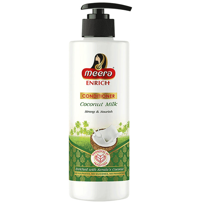 Meera Enrich Strong & Nourish Conditioner Coconut Milk - Classic Derma