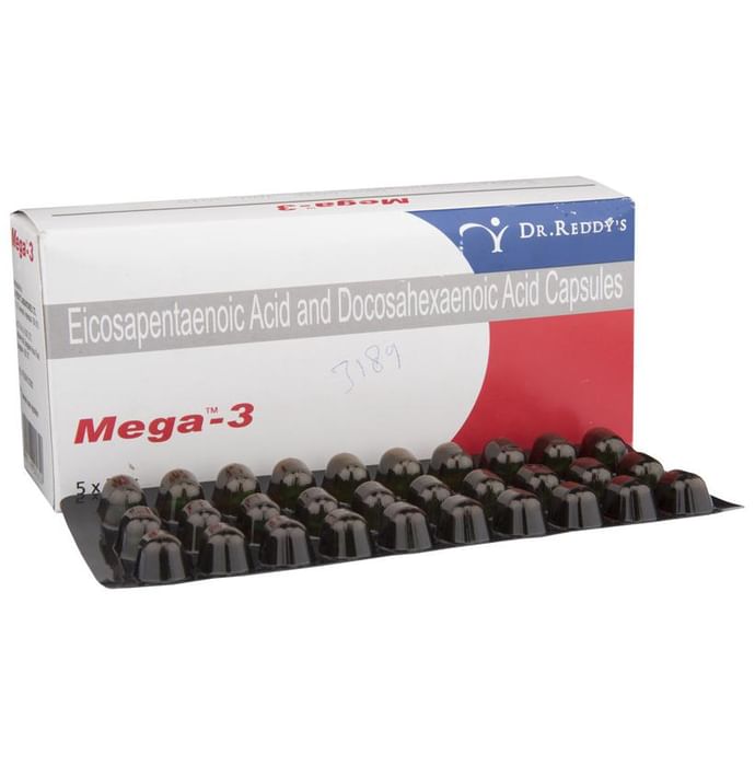 Mega -3 EPA & DHA Soft Gelatin Capsule - Classic Derma