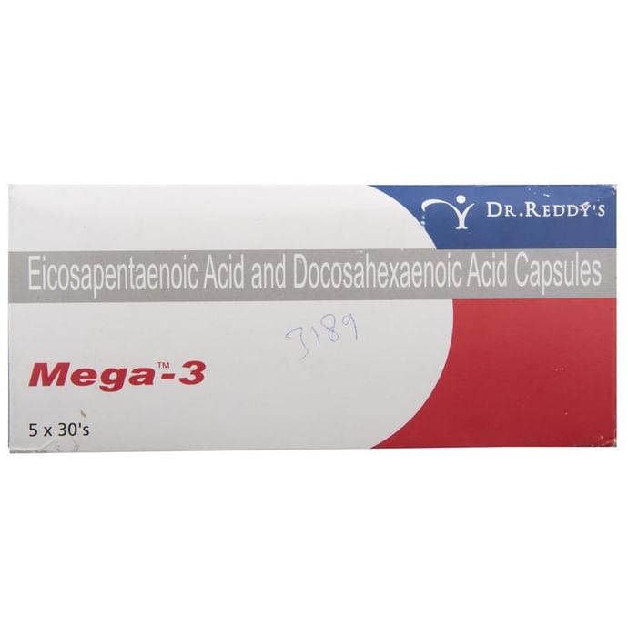 Mega  3 EPA & DHA Soft Gelatin Capsule