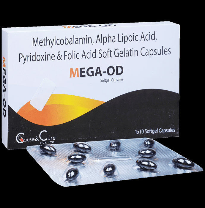 Mega OD Soft Gelatin Capsule - Classic Derma