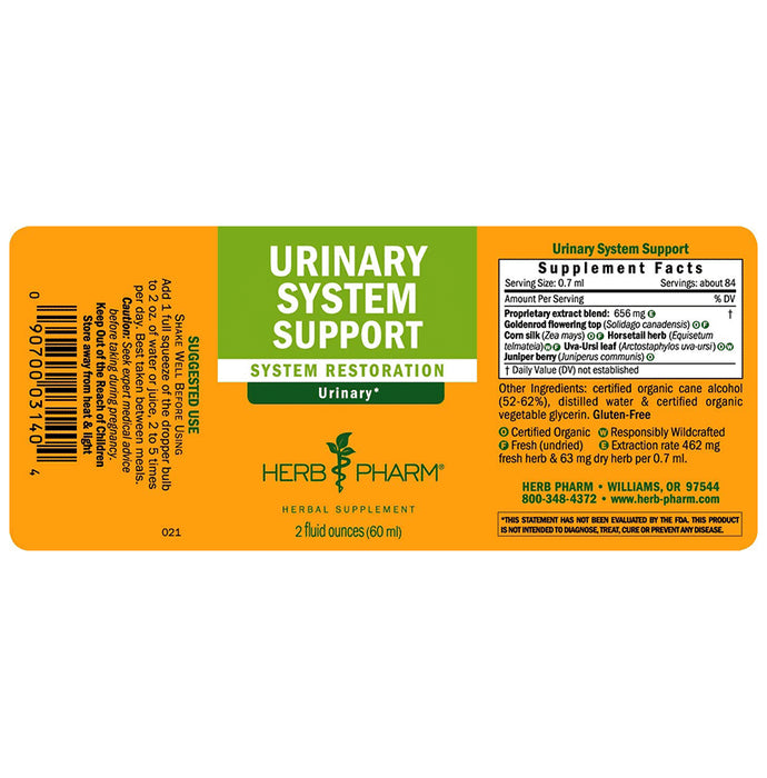 Herb Pharm Urinary System Support Liquid