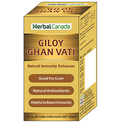 Herbal Canada Giloy Ghan Vati - Classic Derma