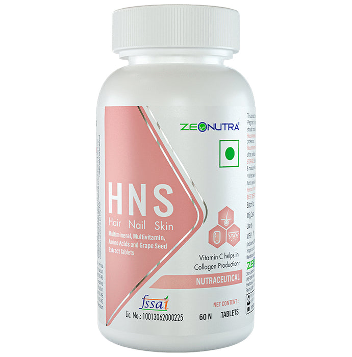 Zeonutra HNS Hair Nail Skin Tablet - Classic Derma