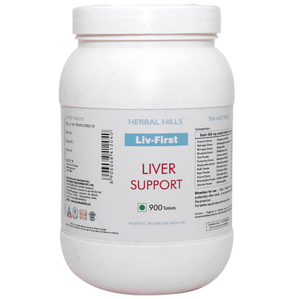 Herbal Hills Liv-First Liver Support Tablet Value Pack - Classic Derma