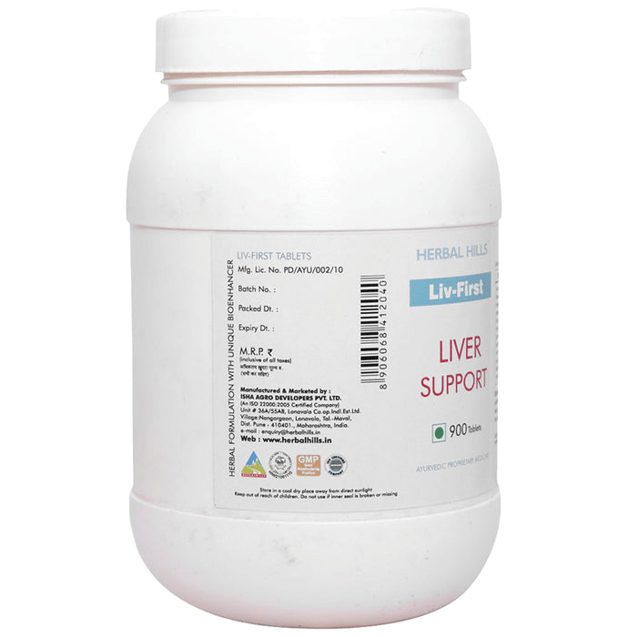 Herbal Hills Liv-First Liver Support Tablet Value Pack