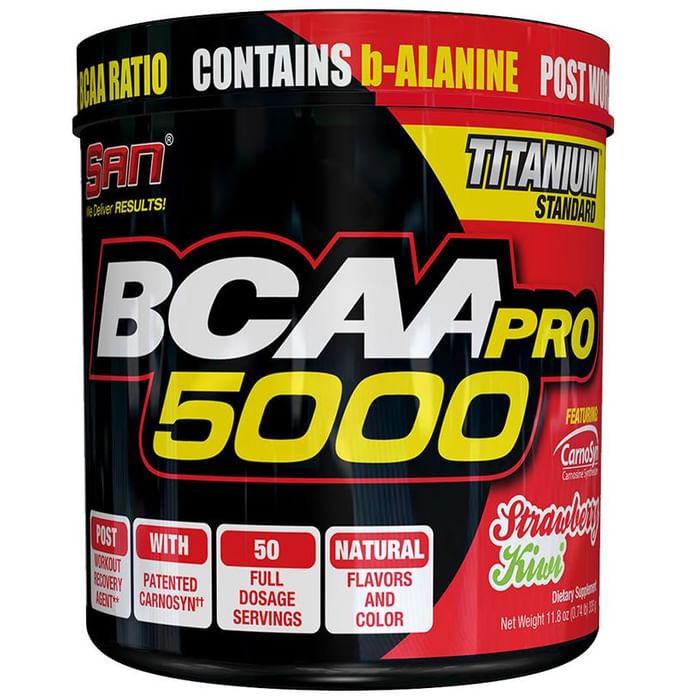 SAN BCAA PRO 5000 Strawberry Kiwi - Classic Derma