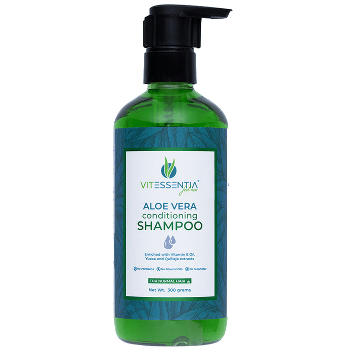 Vitessentia Aloe Vera Conditioning Shampoo - Classic Derma