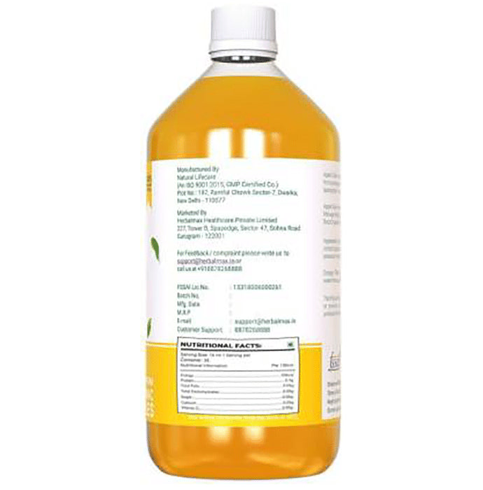 Herbal Max 100% Organic Apple Cider Vinegar with Mother (450ml Each)