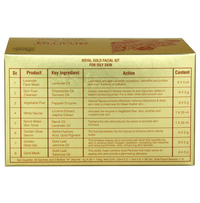 Aroma Treasures Royal Gold Facial Kit Oily Skin